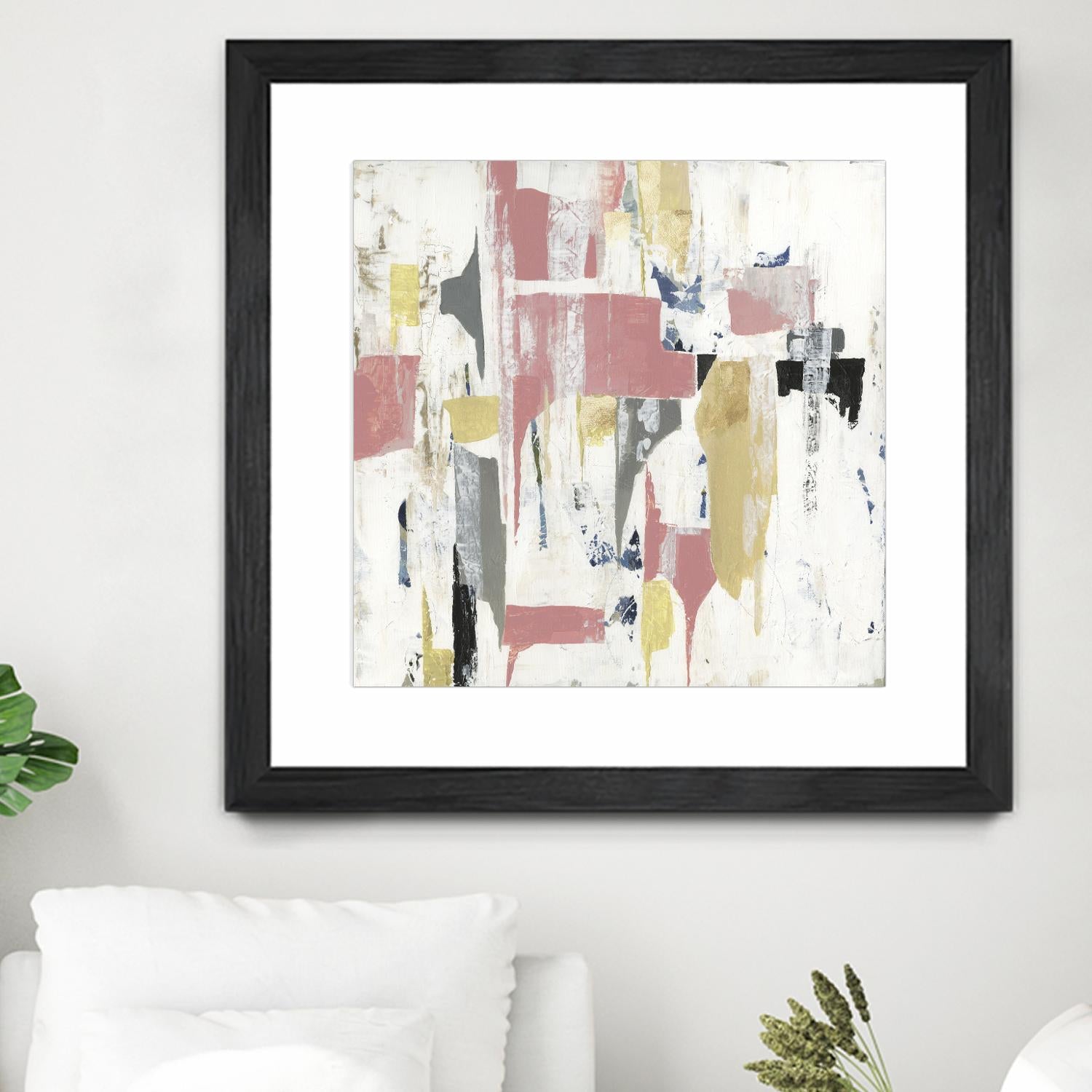 Mid Century by PI Studio on GIANT ART - yellow abstract