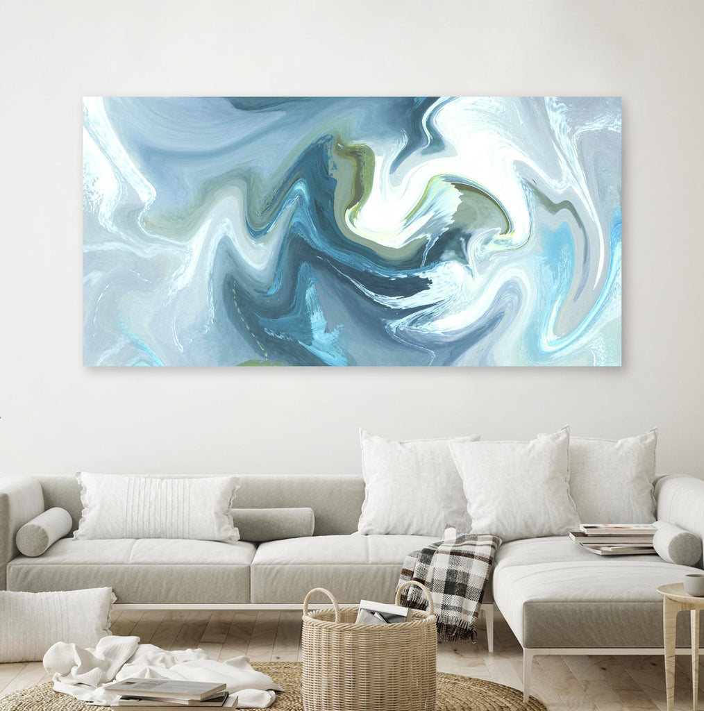 Blue Lake by PI Studio on GIANT ART - blue abstract