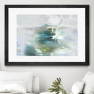 Sunset Glow I by PI Studio on GIANT ART - blue abstract