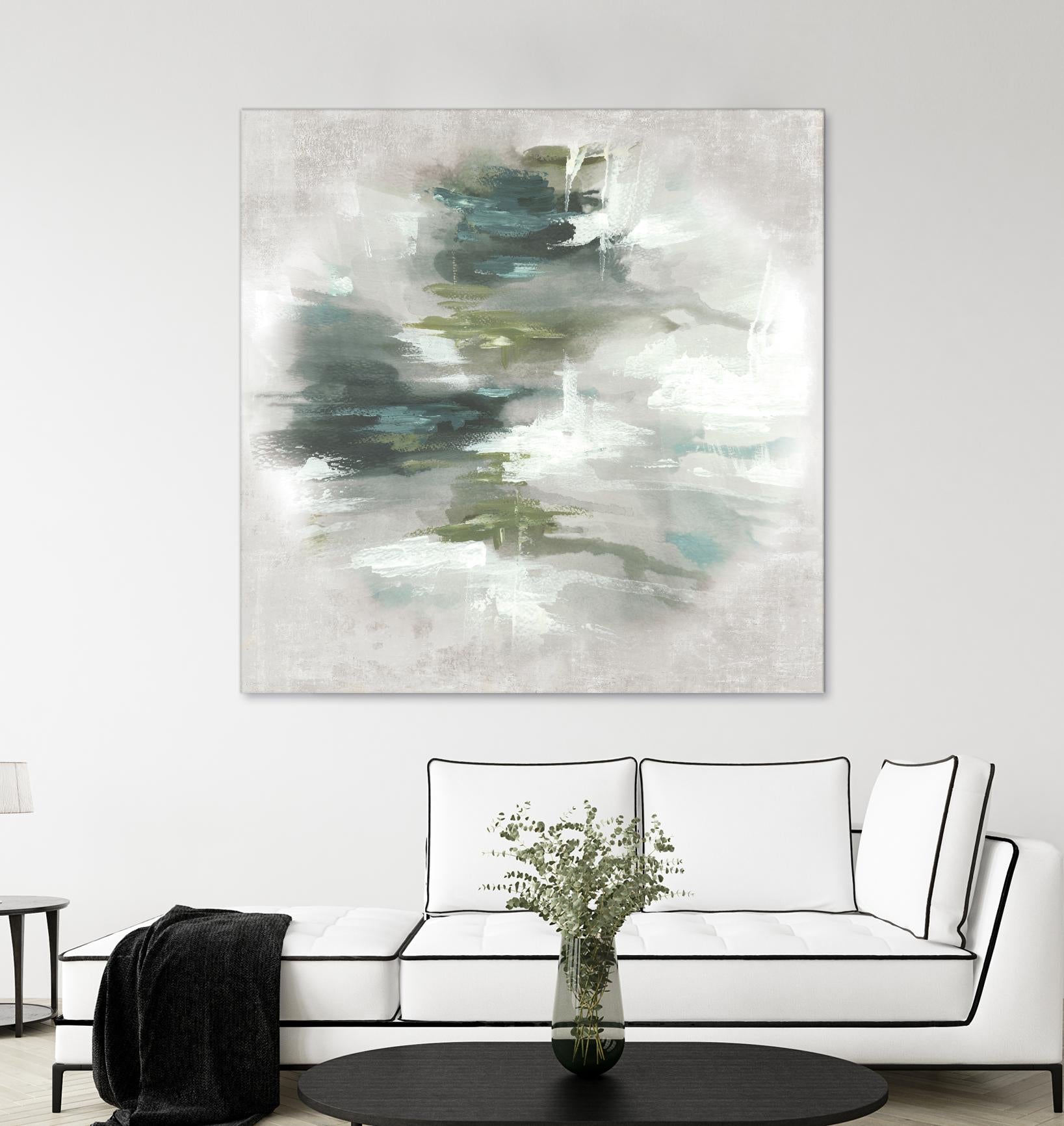 Sunset Glow II by PI Studio on GIANT ART - grey abstract