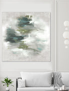 Sunset Glow II by PI Studio on GIANT ART - grey abstract