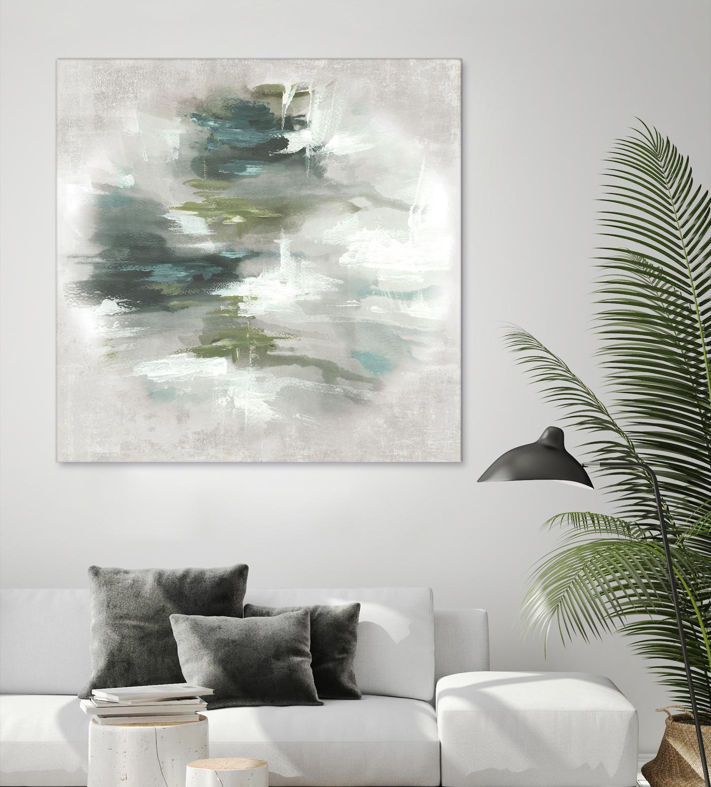 Sunset Glow II by PI Studio on GIANT ART - grey abstract