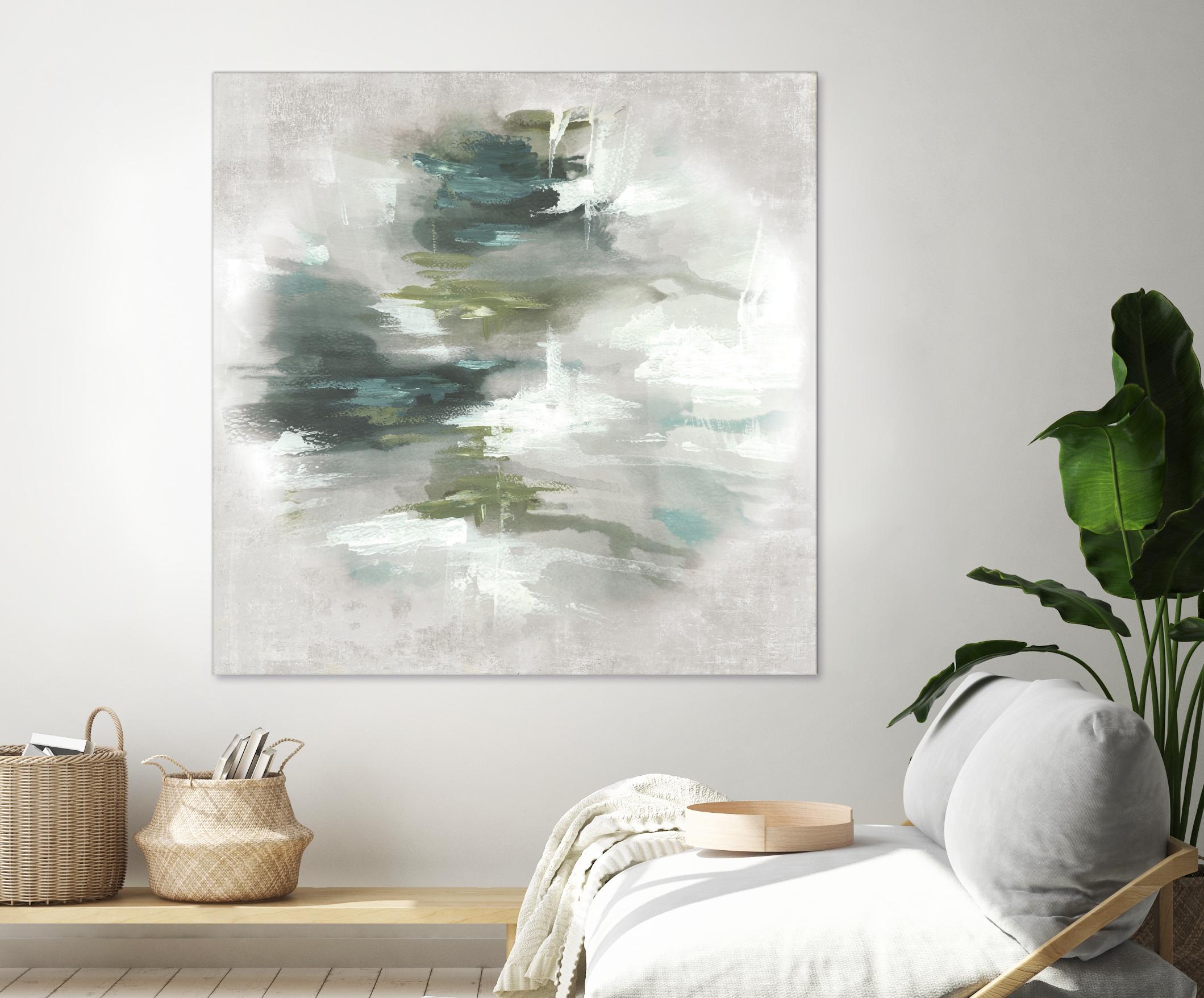 Sunset Glow II by PI Studio on GIANT ART - grey abstract