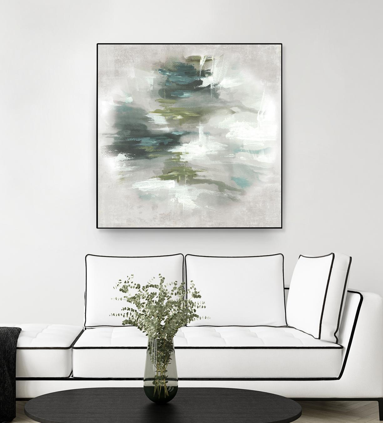 Sunset Glow II by PI Studio on GIANT ART - grey abstract