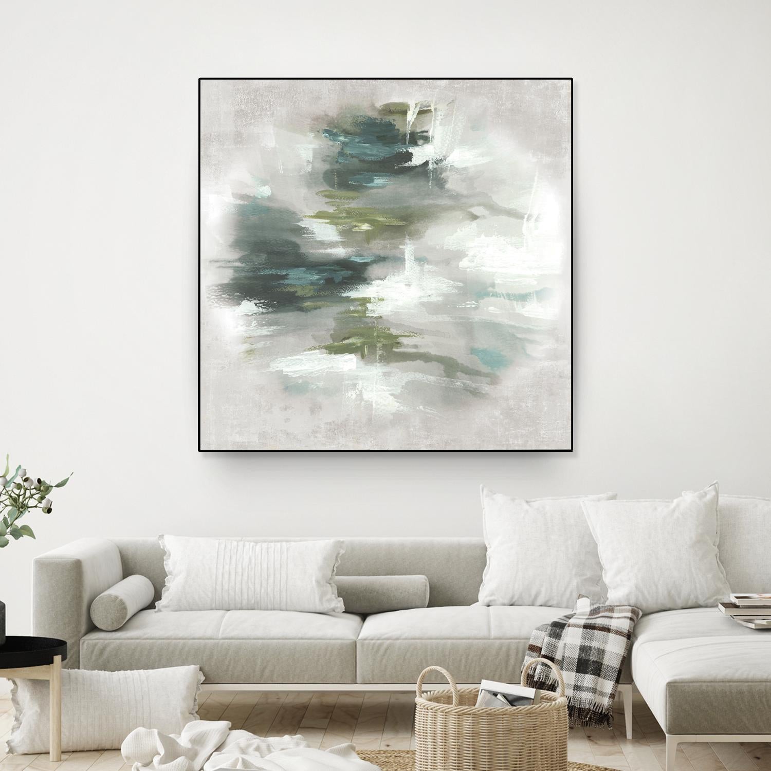 Sunset Glow II by PI Studio on GIANT ART - grey abstract