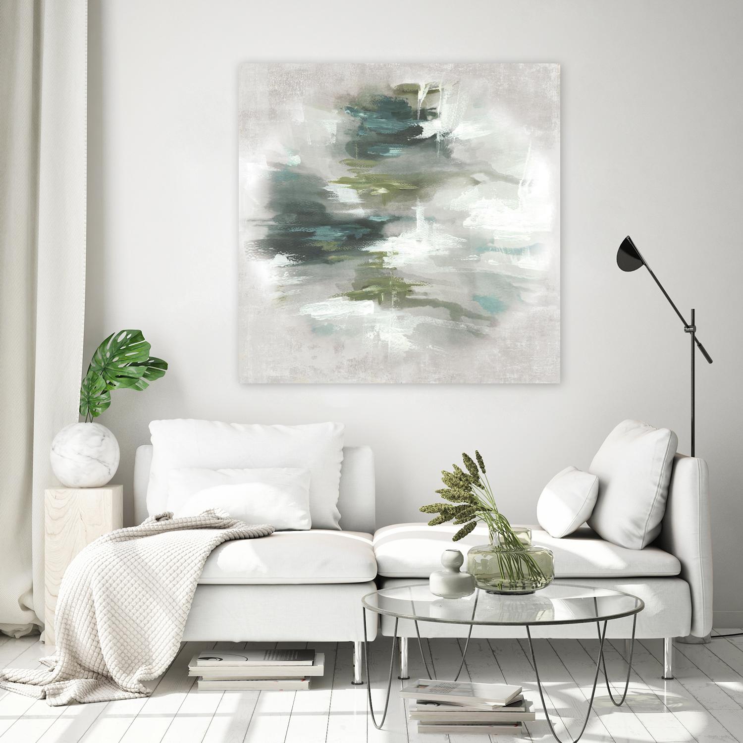 Sunset Glow II by PI Studio on GIANT ART - grey abstract