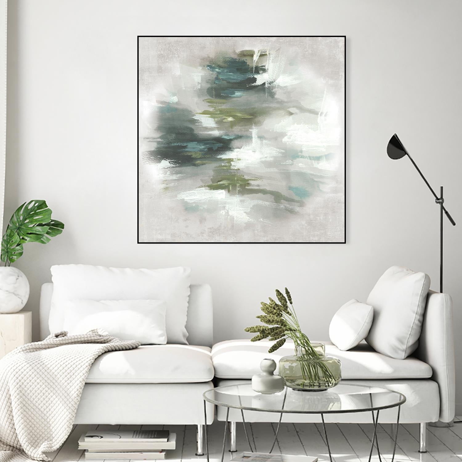 Sunset Glow II by PI Studio on GIANT ART - grey abstract