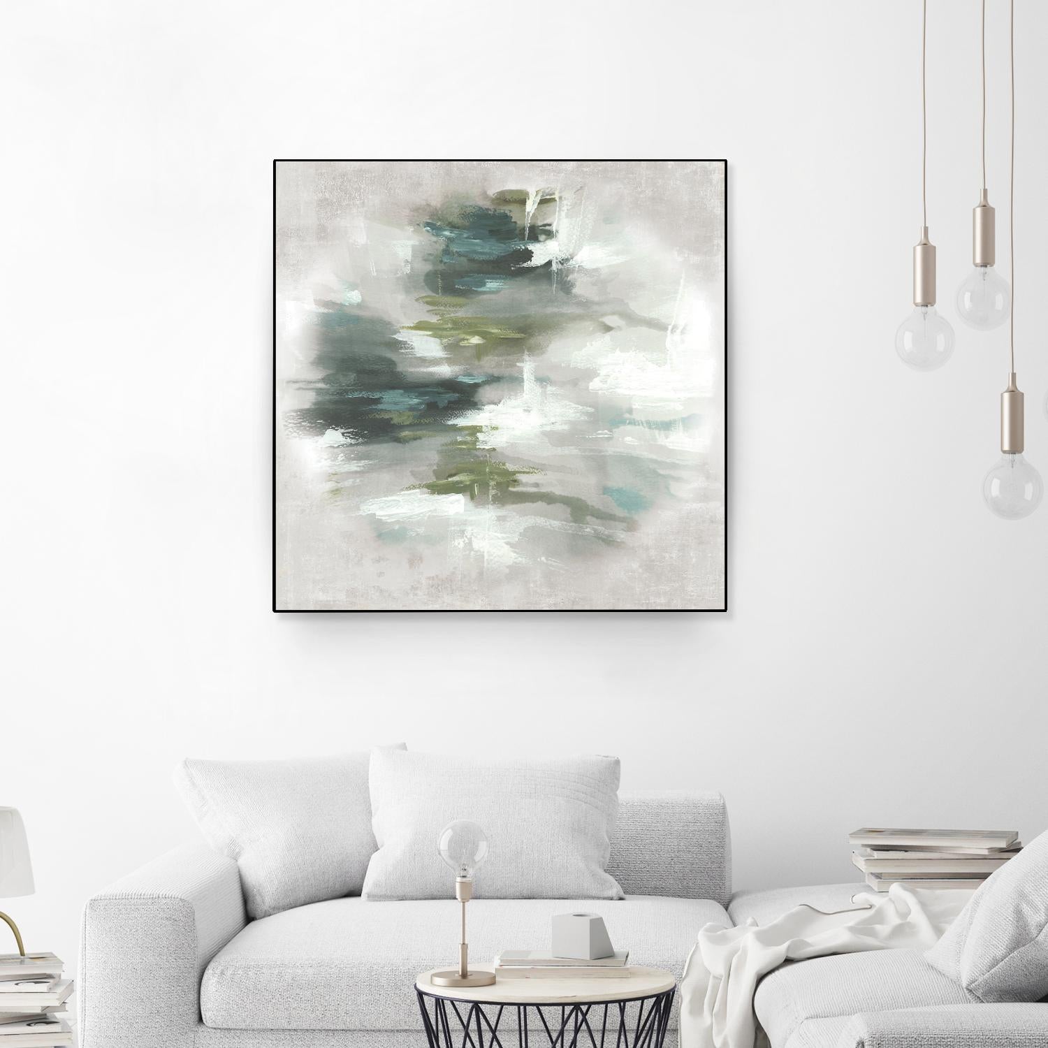 Sunset Glow II by PI Studio on GIANT ART - grey abstract