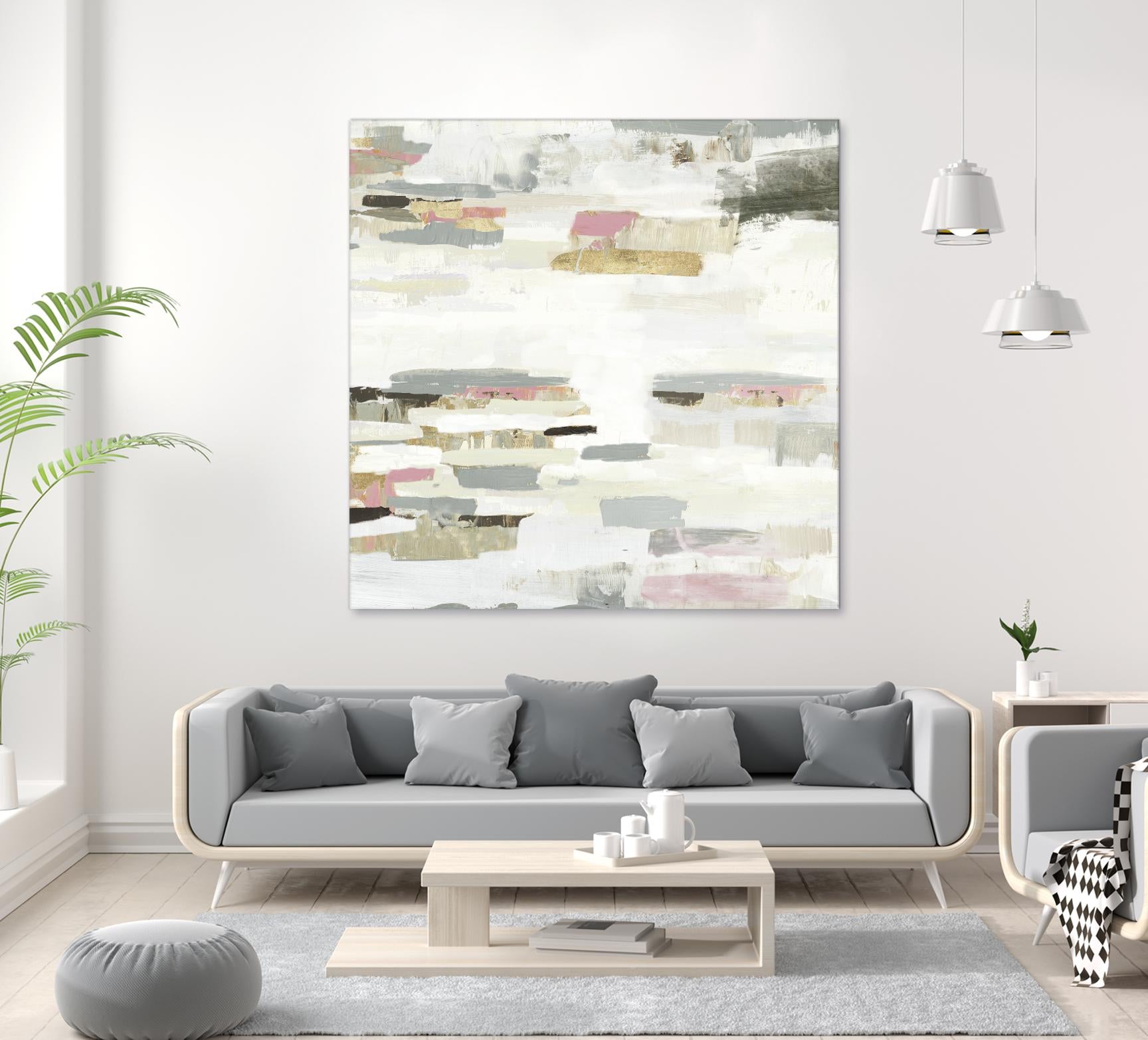 Visible Horizons II by PI Studio on GIANT ART - grey abstract