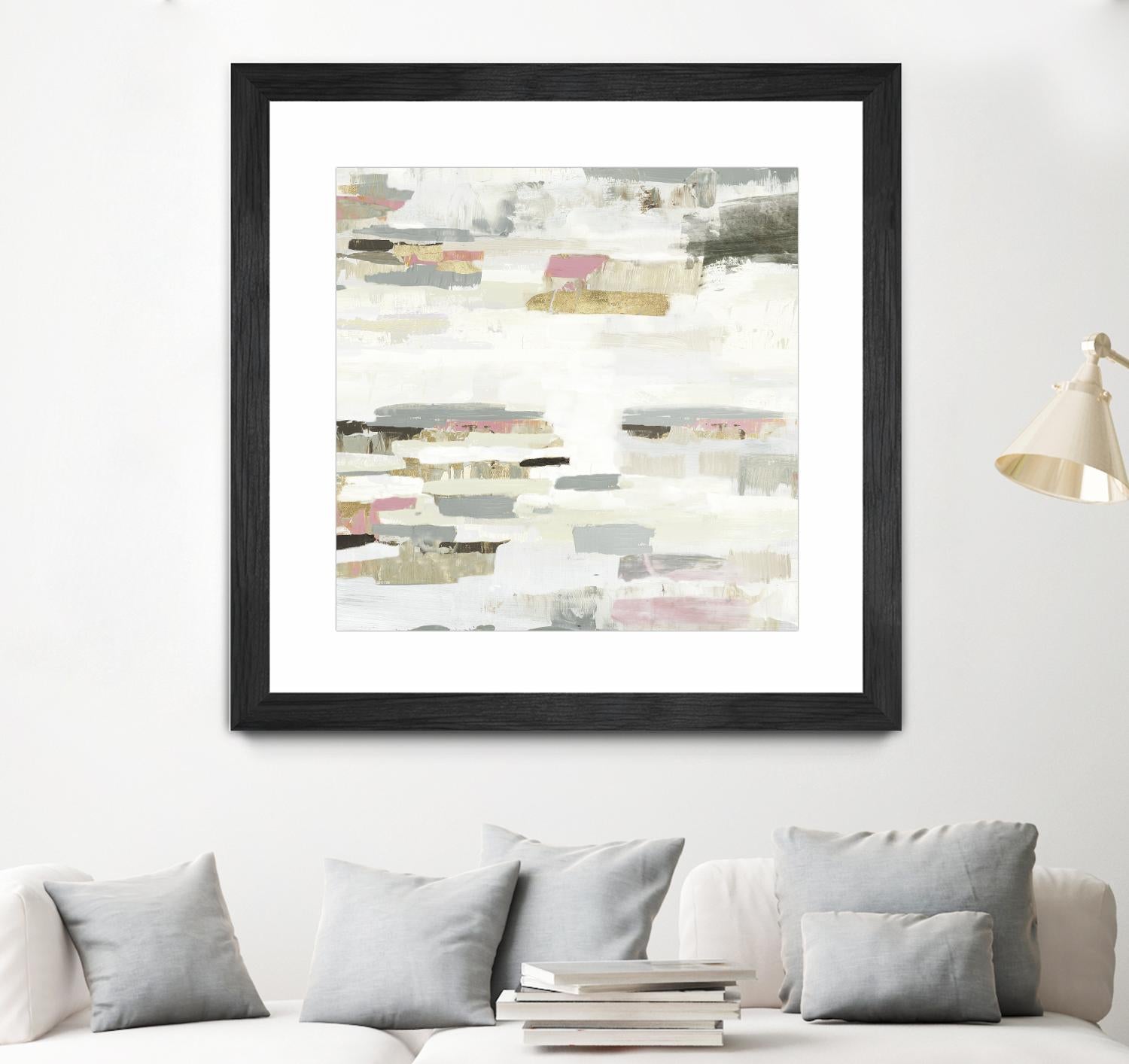 Visible Horizons II by PI Studio on GIANT ART - grey abstract