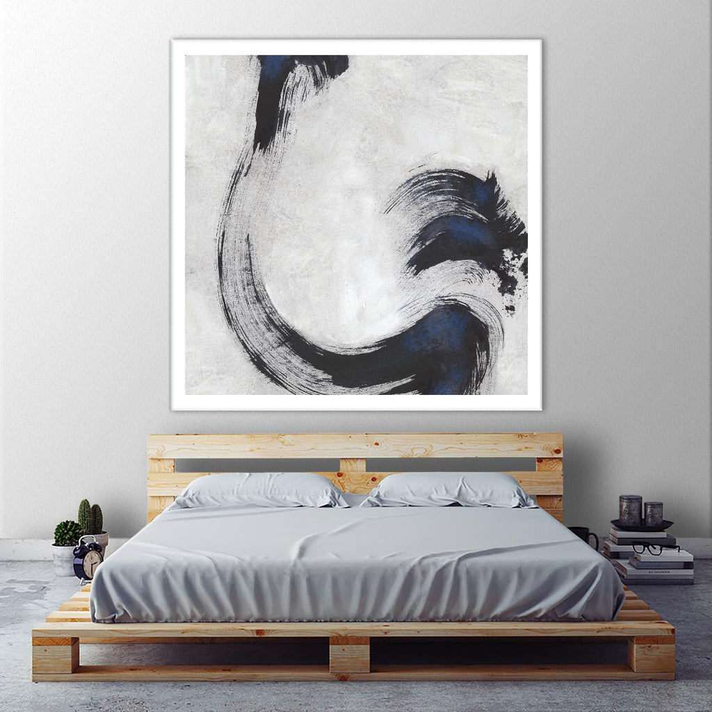 Stroke I by PI Studio on GIANT ART - blue abstract