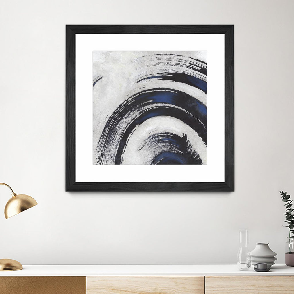 Stroke II by PI Studio on GIANT ART - blue abstract