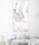 Neutral Breeze I by PI Studio on GIANT ART - pink abstract