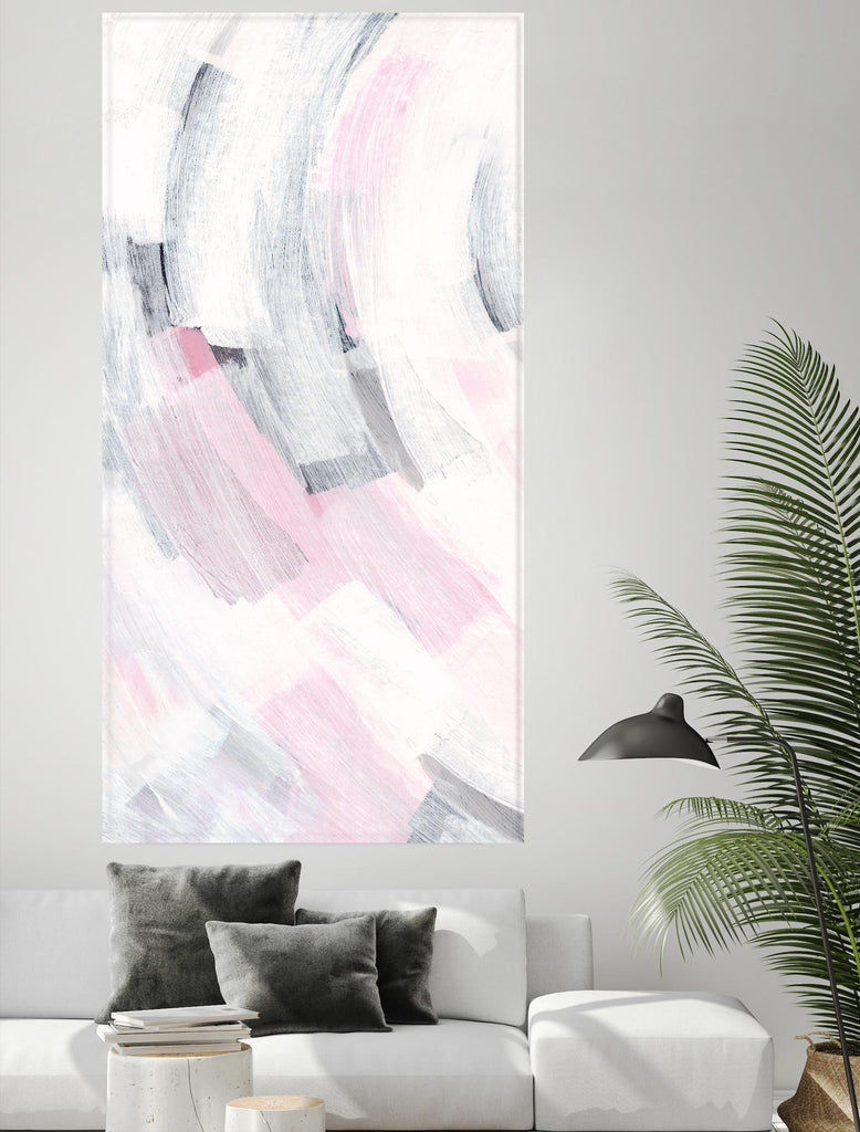 Neutral Breeze I by PI Studio on GIANT ART - pink abstract