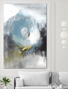 Aquamarine II by PI Studio on GIANT ART - blue abstract