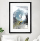 Aquamarine II by PI Studio on GIANT ART - blue abstract