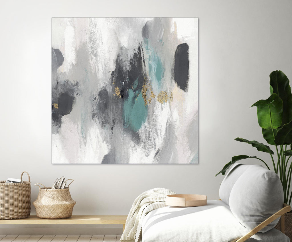Gray Days I by PI Studio on GIANT ART - white abstract