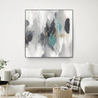 Gray Days I by PI Studio on GIANT ART - white abstract