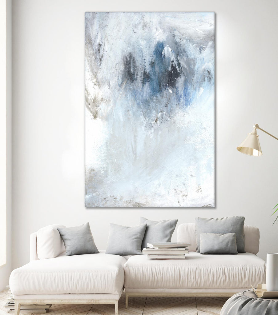 Winter Wonderland II par PI Studio sur GIANT ART - abstrait bleu