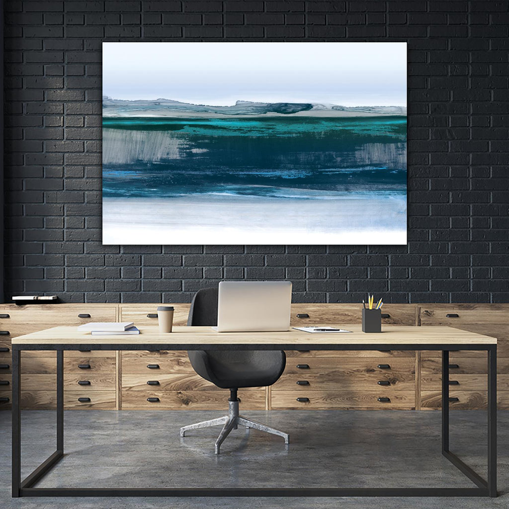 Smooth Blue by PI Studio on GIANT ART - blue abstract