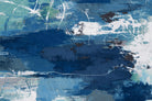 Blue Abstractions by PI Studio on GIANT ART - cyan abstract