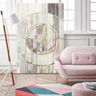 Blush Deco I by PI Studio on GIANT ART - gold abstract