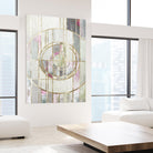 Blush Deco I by PI Studio on GIANT ART - gold abstract