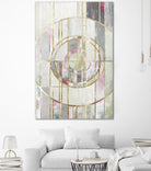 Blush Deco I by PI Studio on GIANT ART - gold abstract