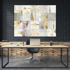 Gold Deco by PI Studio on GIANT ART - gold abstract