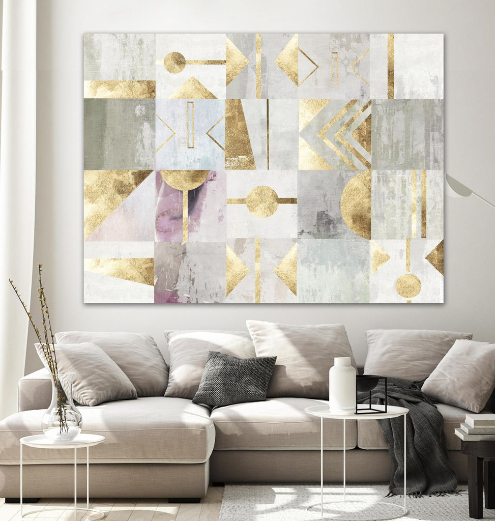 Gold Deco by PI Studio on GIANT ART - gold abstract