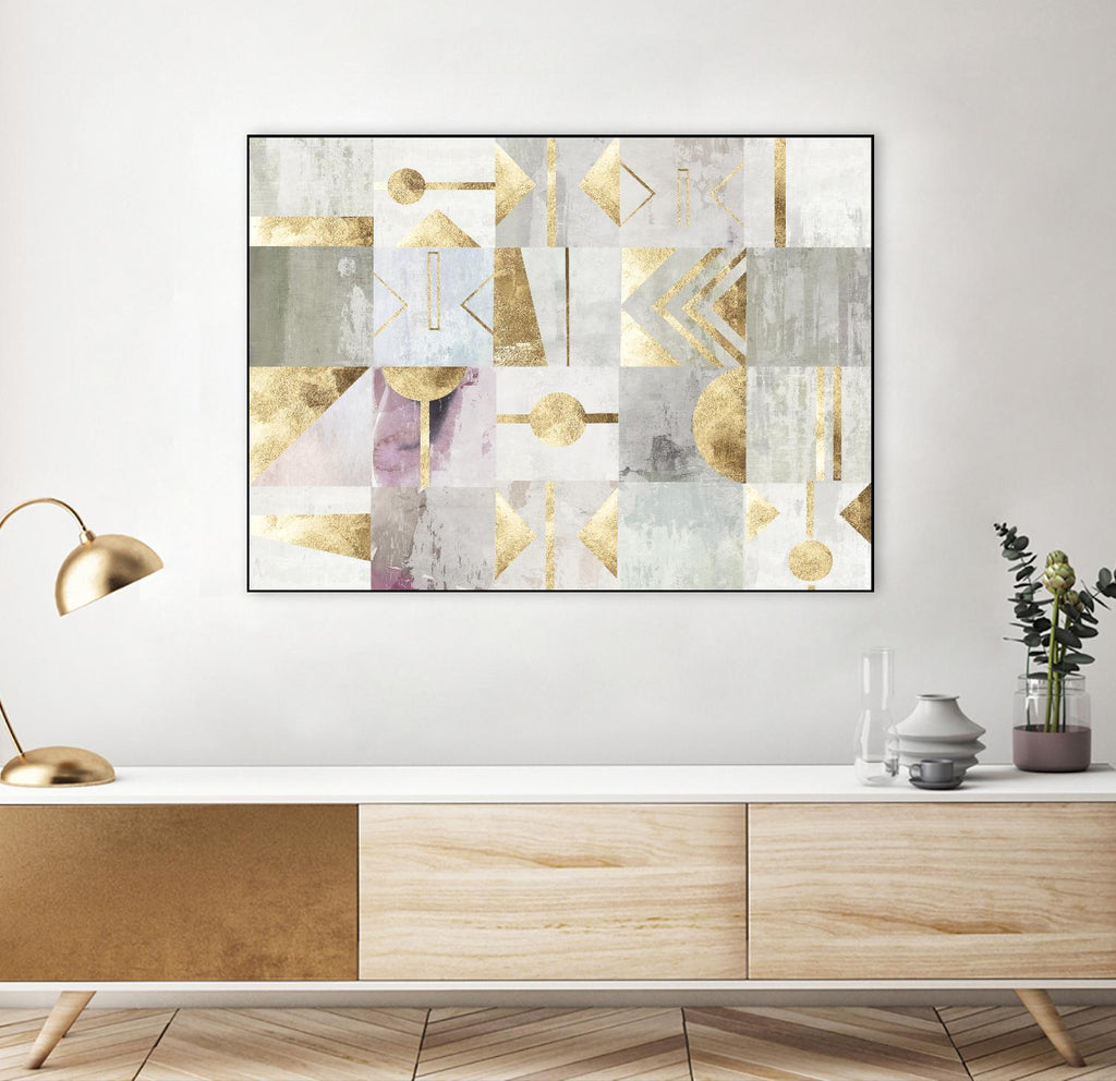 Gold Deco by PI Studio on GIANT ART - gold abstract