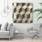 Scope by PI Studio on GIANT ART - gold shapes