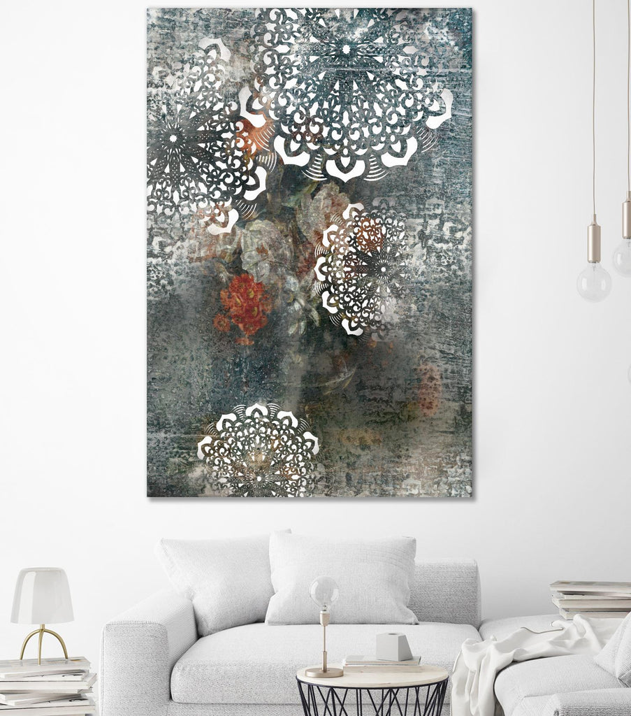 Doily II by PI Studio on GIANT ART - white abstract