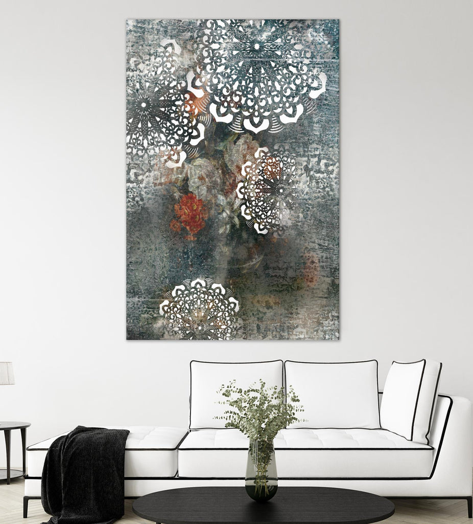 Doily II by PI Studio on GIANT ART - white abstract