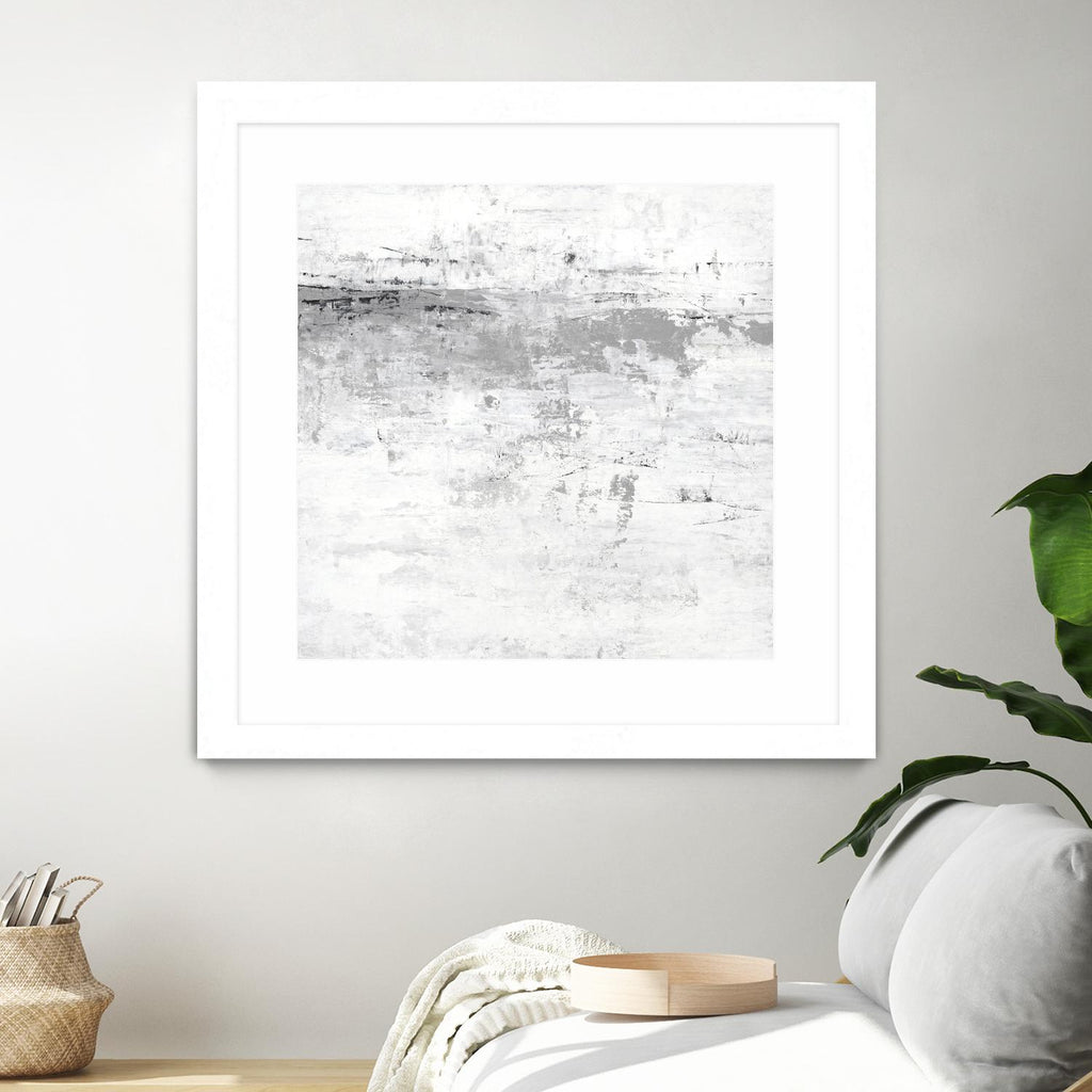 Blizzard I by PI Studio on GIANT ART - grey abstract