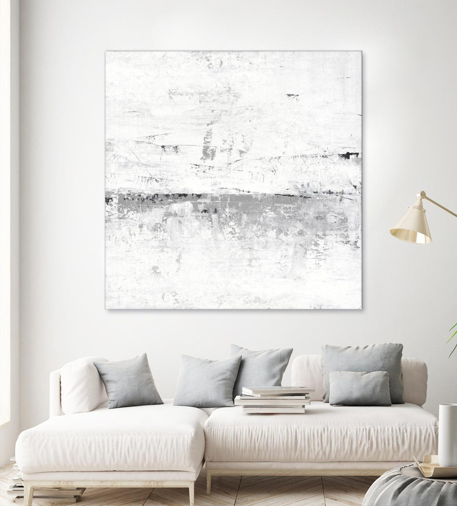 Blizzard II by PI Studio on GIANT ART - grey abstract