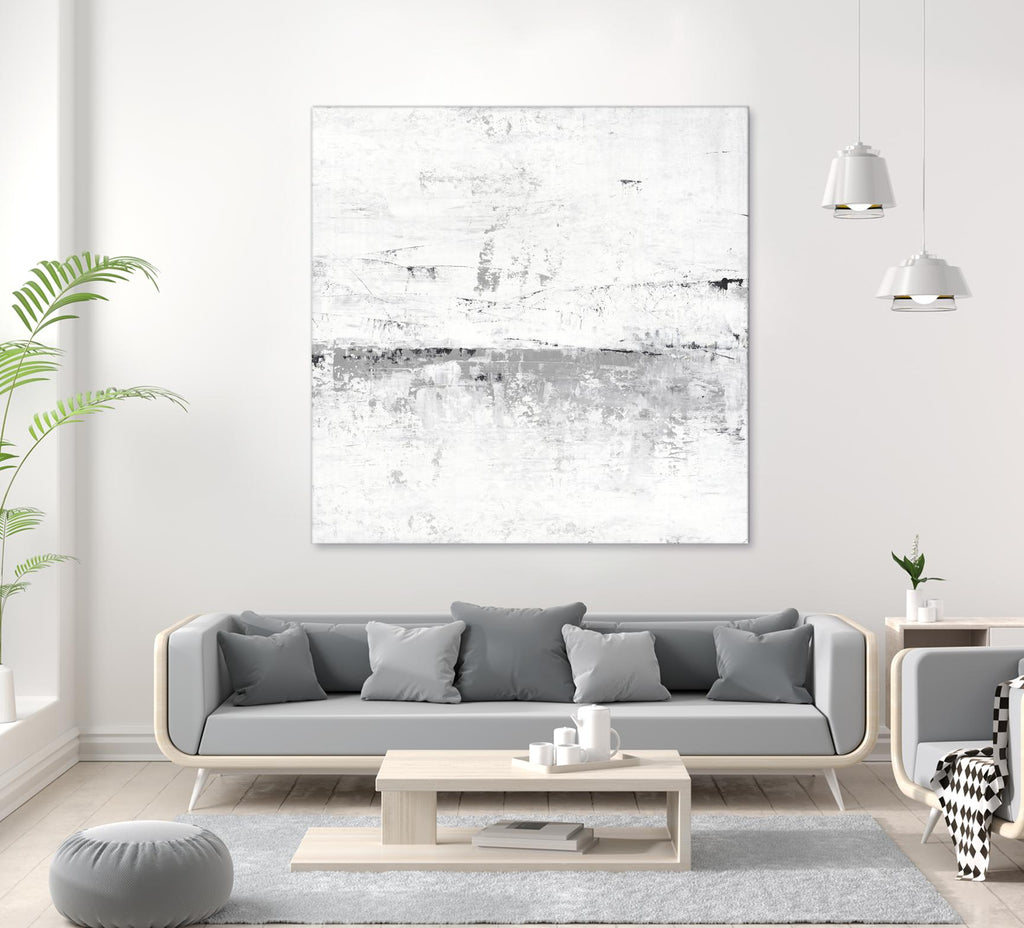 Blizzard II by PI Studio on GIANT ART - grey abstract