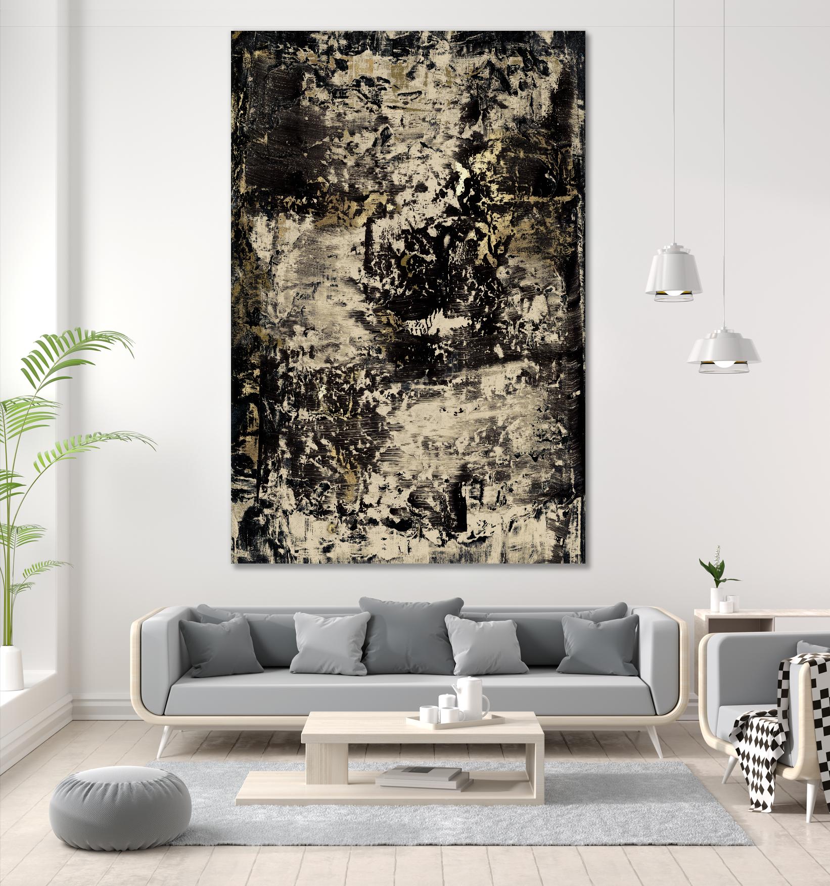 Slash II by PI Studio on GIANT ART - brown abstract