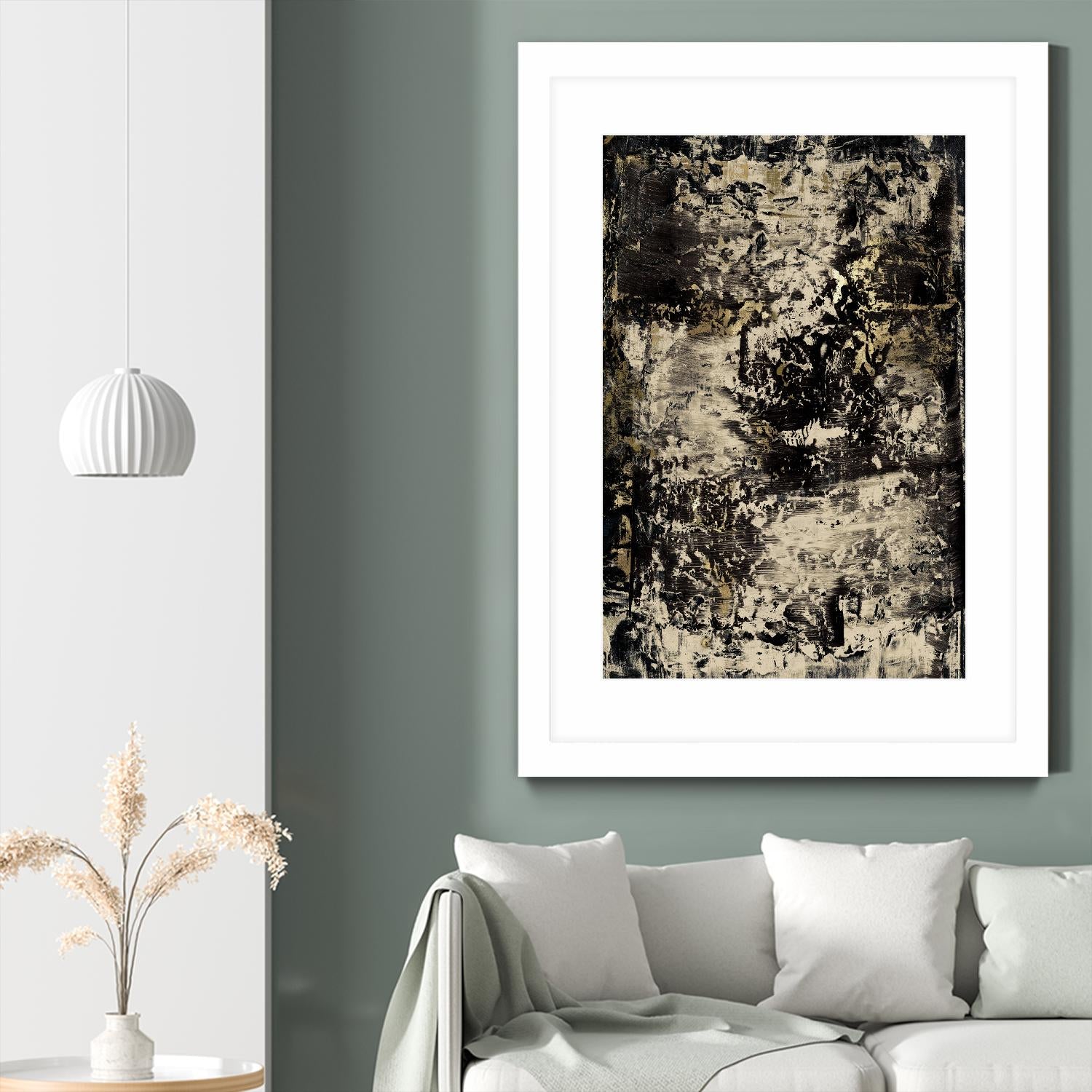 Slash II by PI Studio on GIANT ART - brown abstract