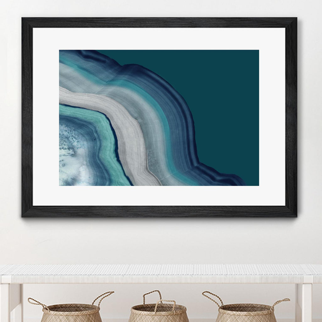 Agate Deep Blue Sea par PI Studio sur GIANT ART - abstrait