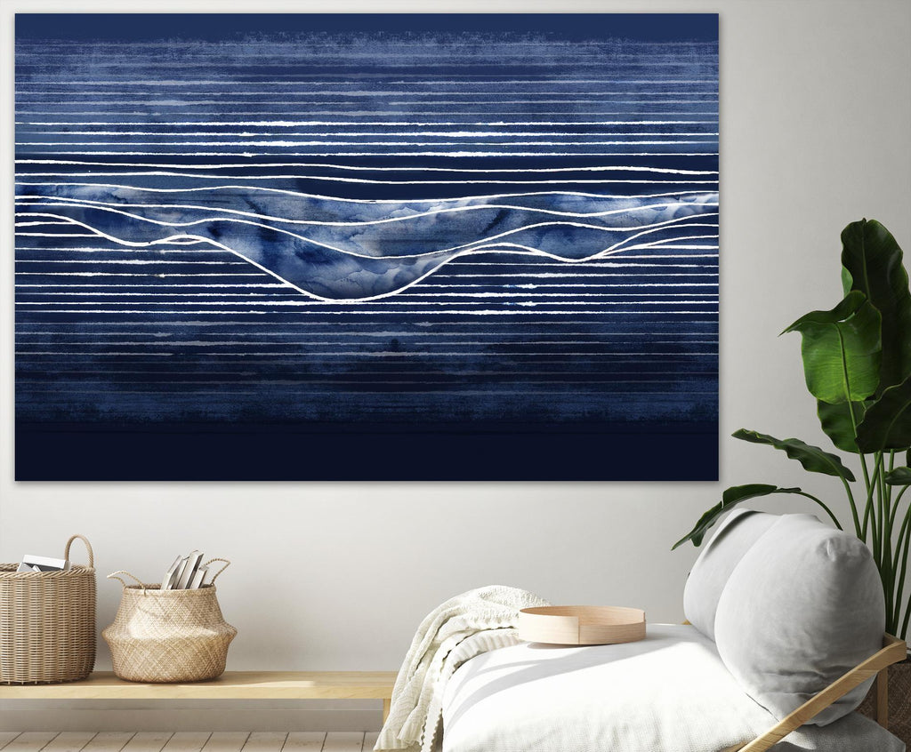 Beyond the Blue Hills by PI Studio on GIANT ART - abstract