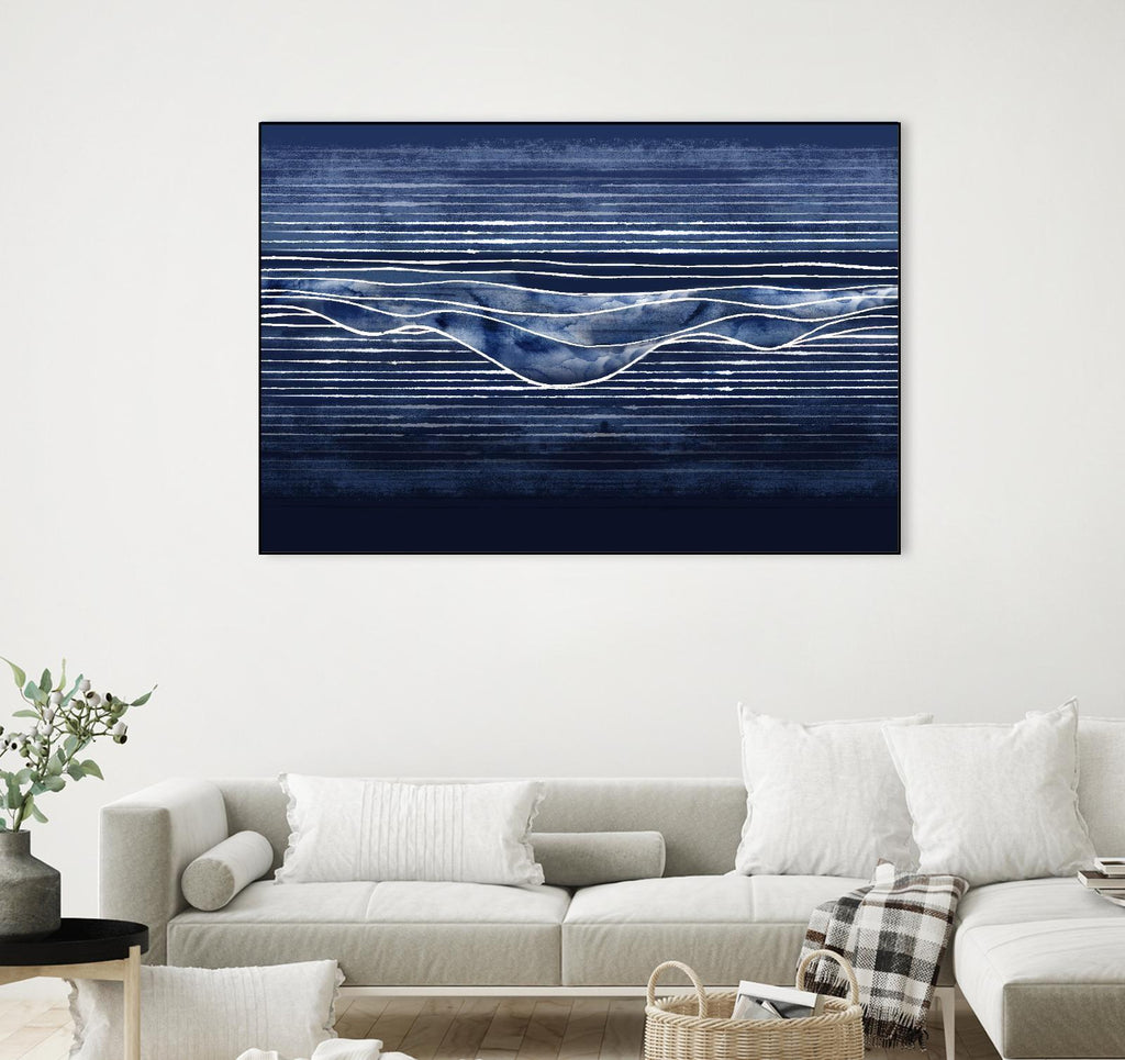 Beyond the Blue Hills by PI Studio on GIANT ART - abstract