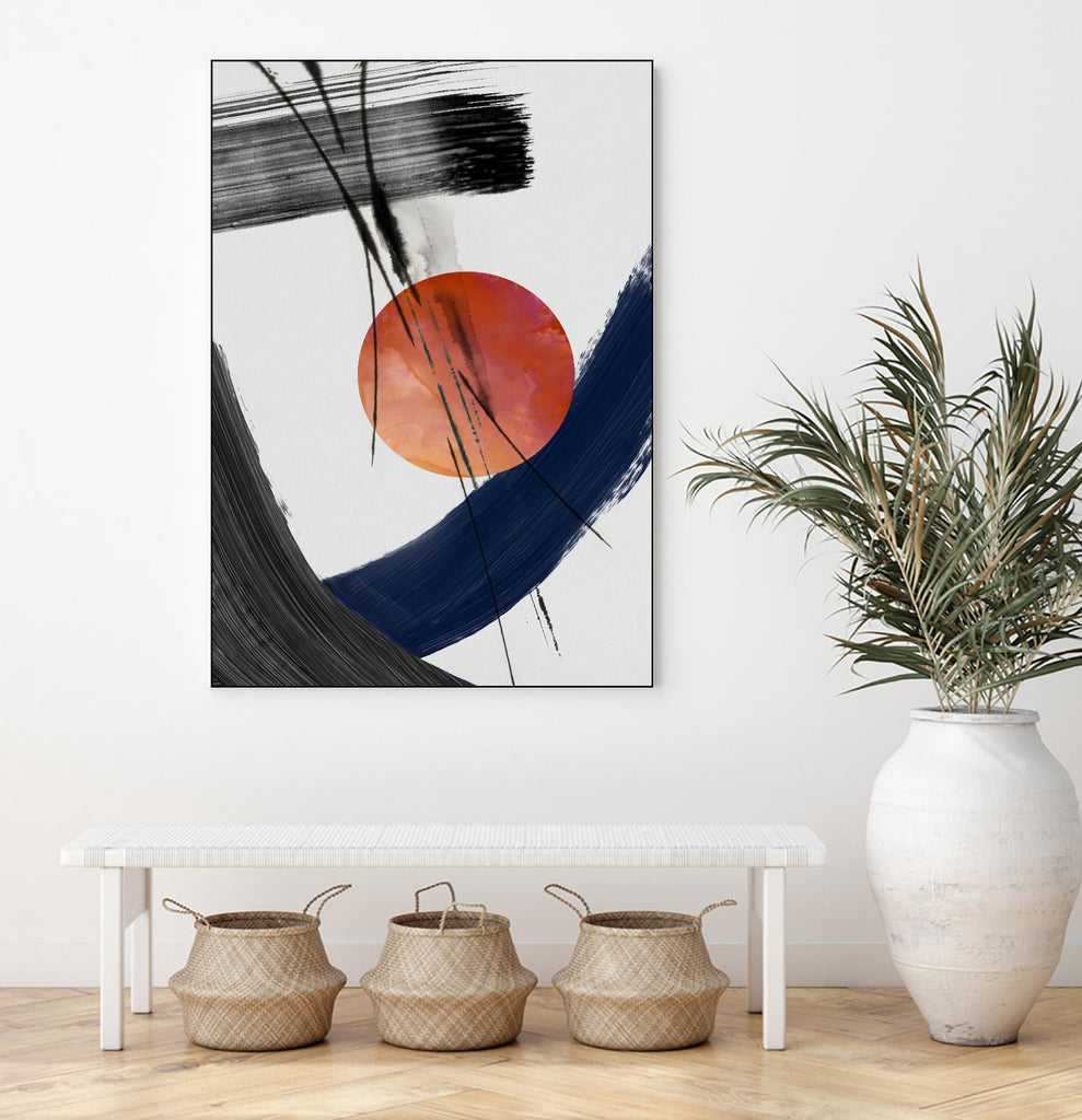 Red Sun Over Paradise I by PI Studio on GIANT ART - abstract