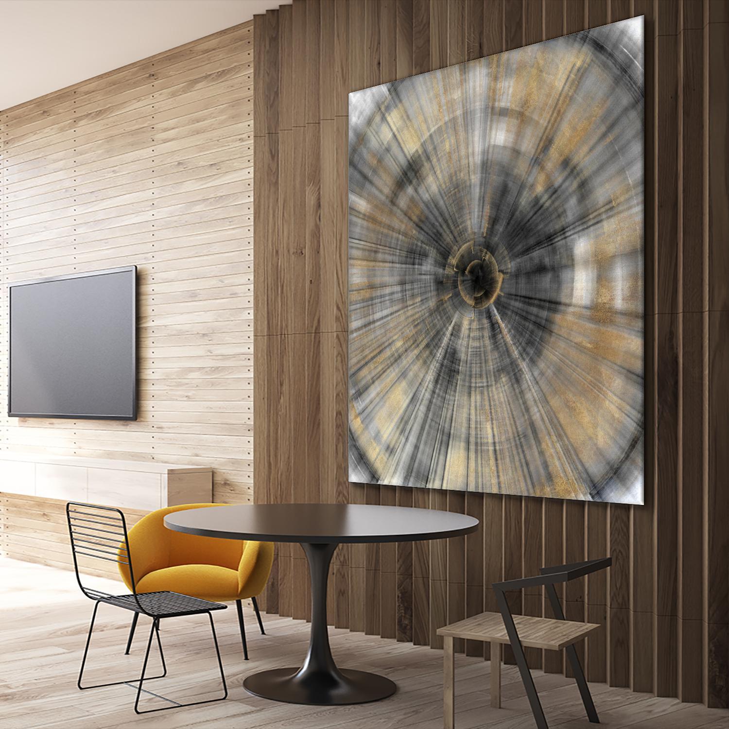 Golden Rays by PI Studio on GIANT ART - abstract