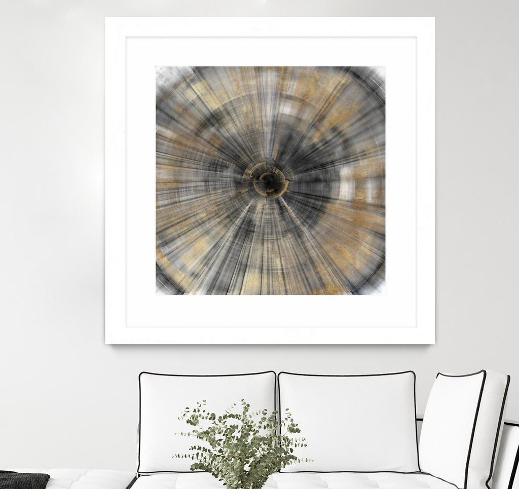 Golden Rays by PI Studio on GIANT ART - abstract