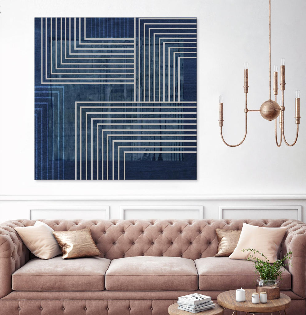 Beneath the Dark Blue Waves II by PI Studio on GIANT ART - abstract
