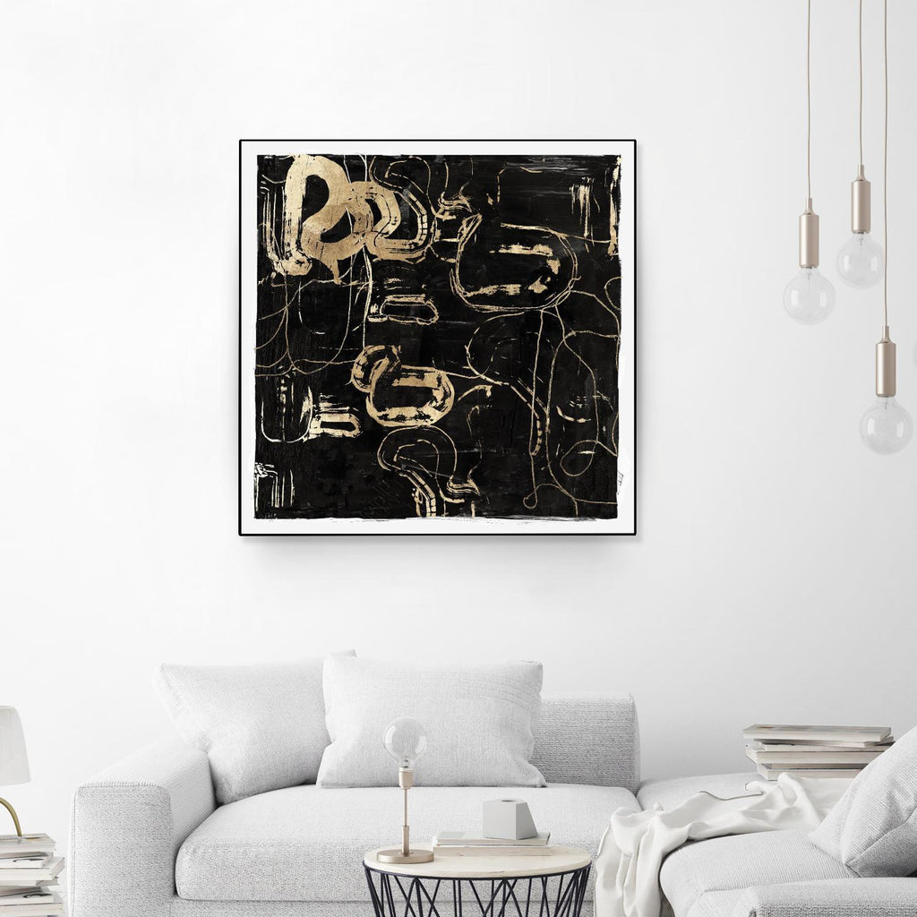 Golden Silence II by PI Studio on GIANT ART - abstract