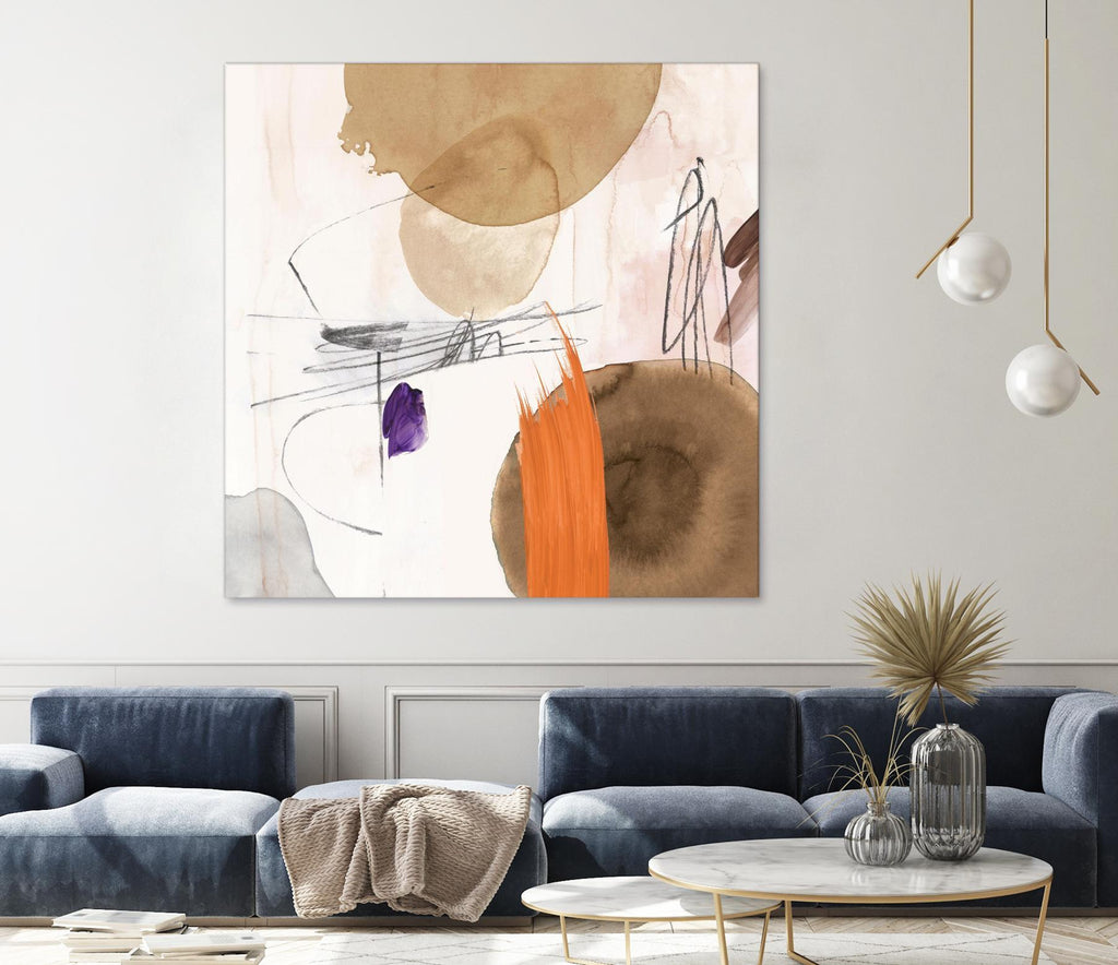 Velvet At Dusk II by PI Studio on GIANT ART - orange abstract abstract