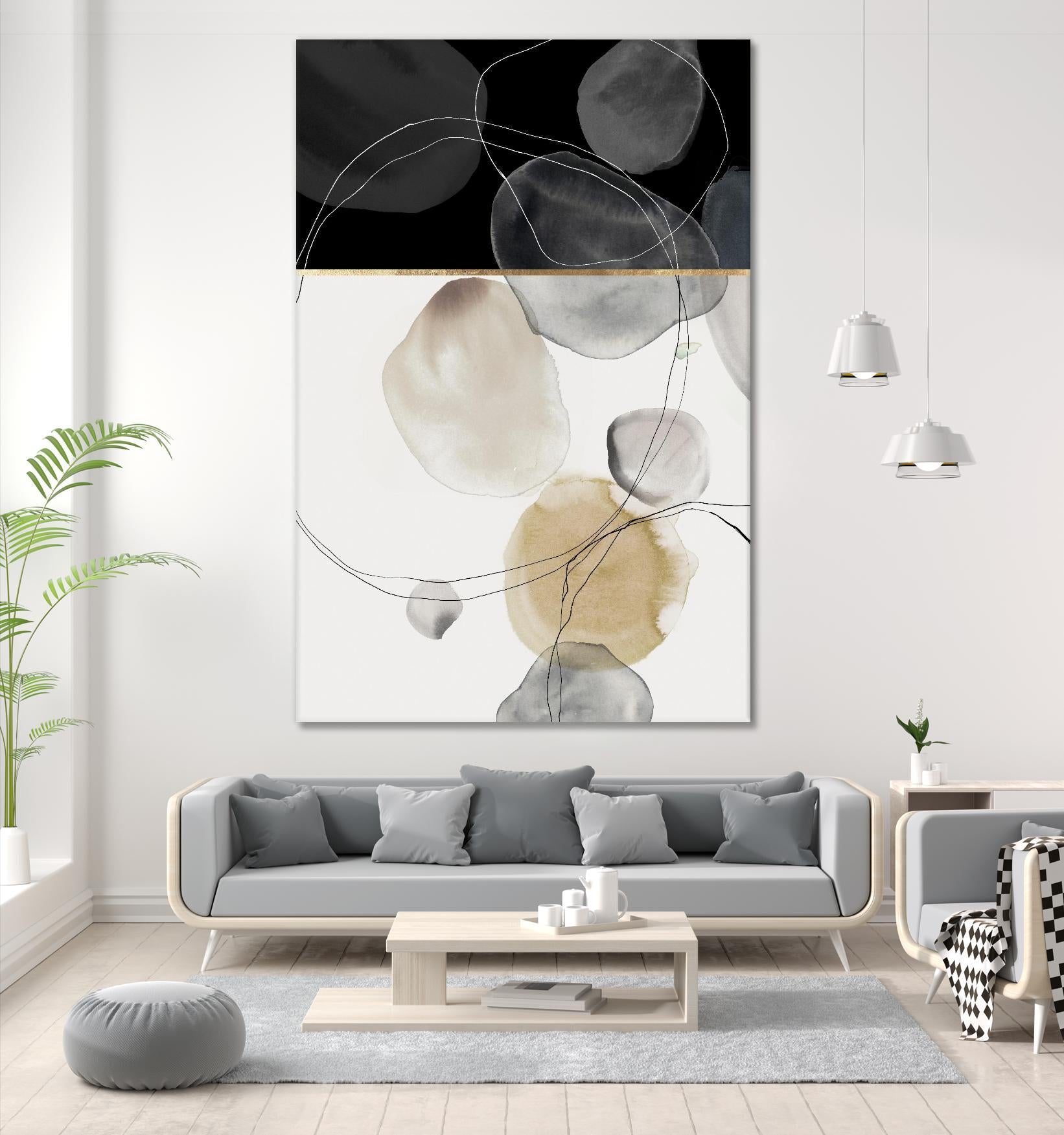 Rolling Stones II by PI Studio on GIANT ART - abstract