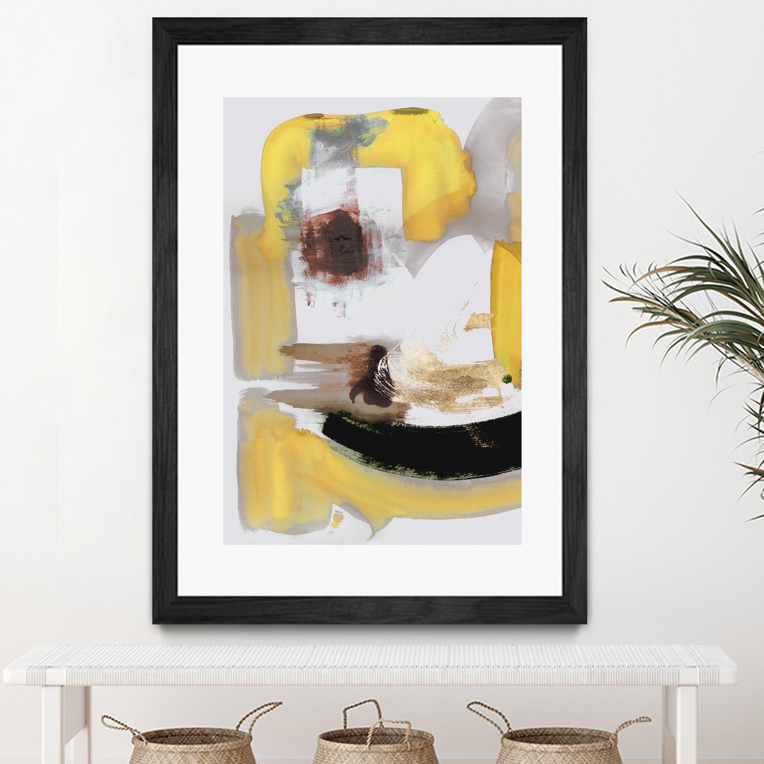 Lines Written in Early Spring II by PI Studio on GIANT ART - gold abstract abstract